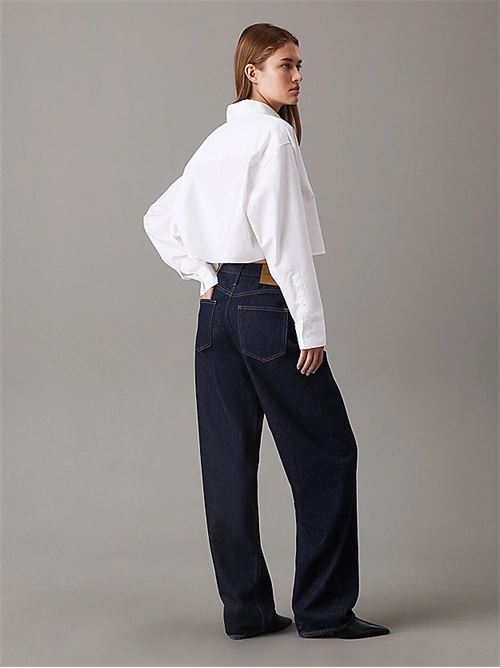 oxford ls cropped shirt CALVIN KLEIN JEANS | J20J225079YAF